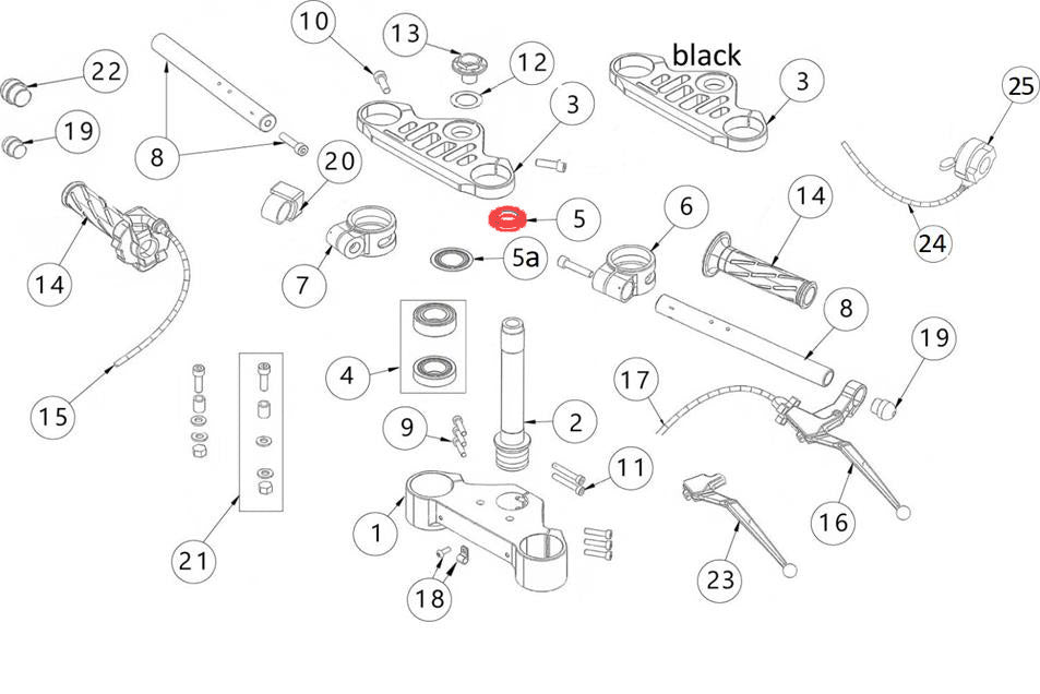 Ring nut (KM05 M24x1.5)