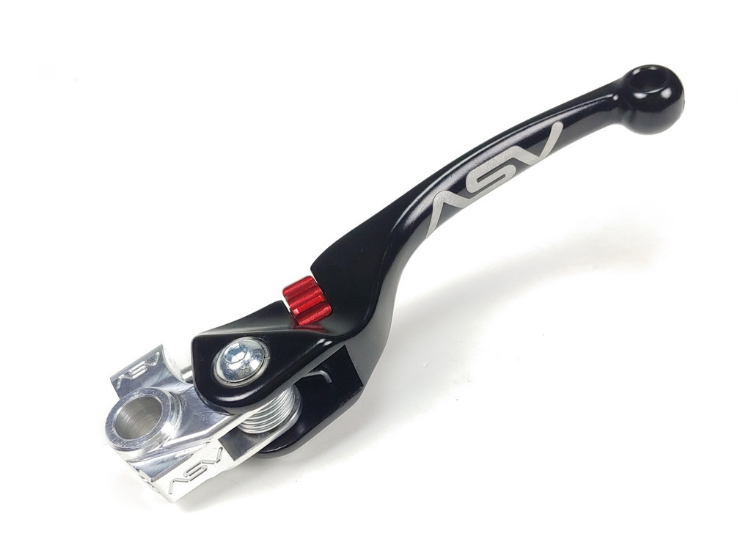 ASV - F4 Series Hydraulic Clutch Lever for Braktec, Medium, Black TWU-S