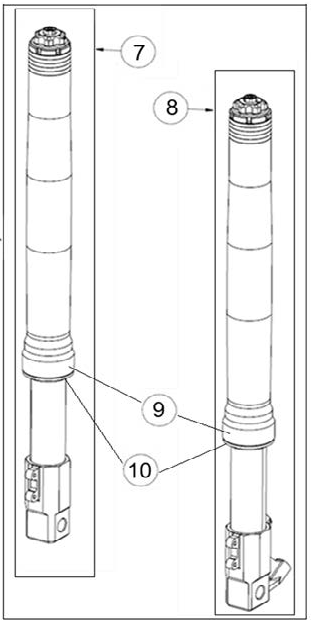 GP-2 OHRacing Complete Fork