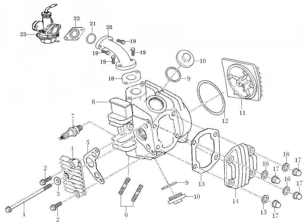 CARBURATOR KF 19
