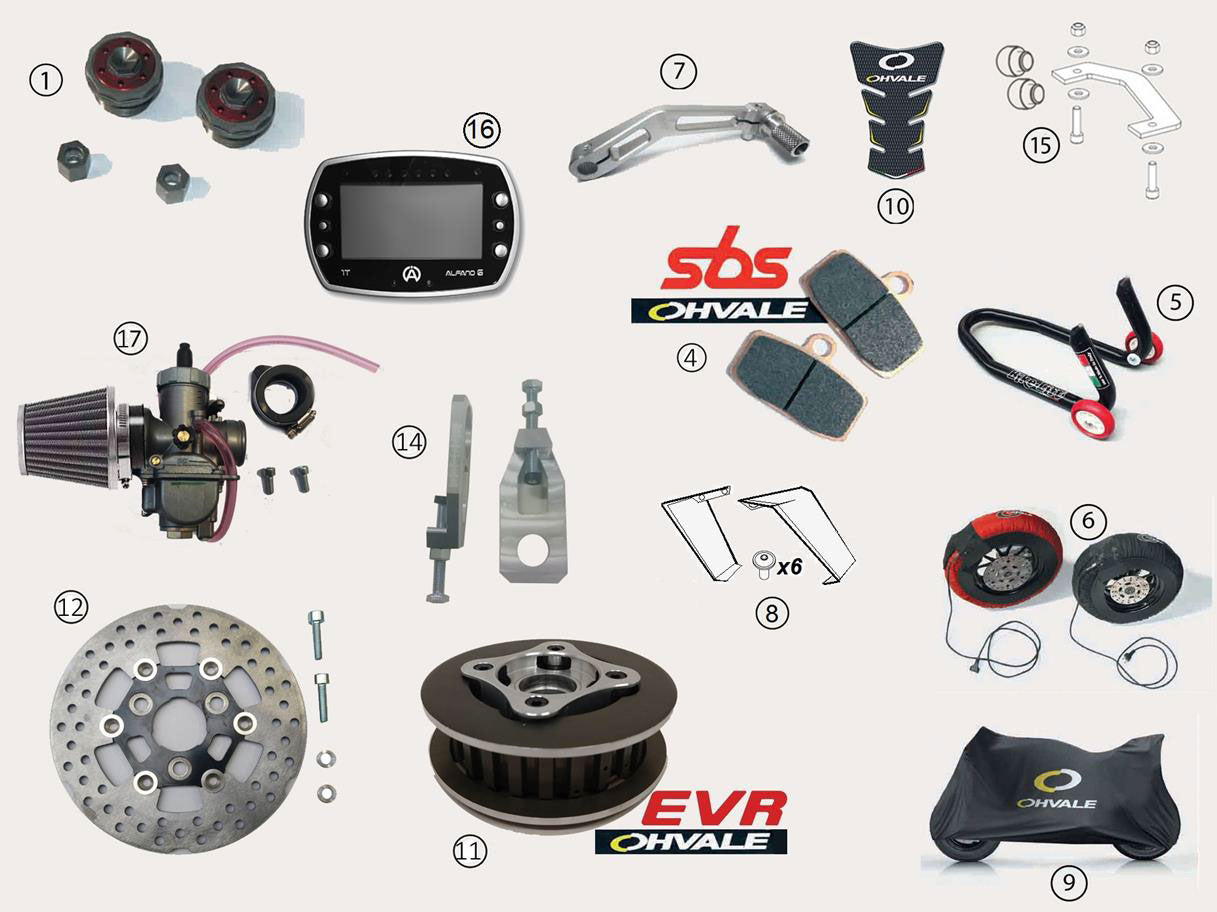 Anti-vibration - compl. Set
