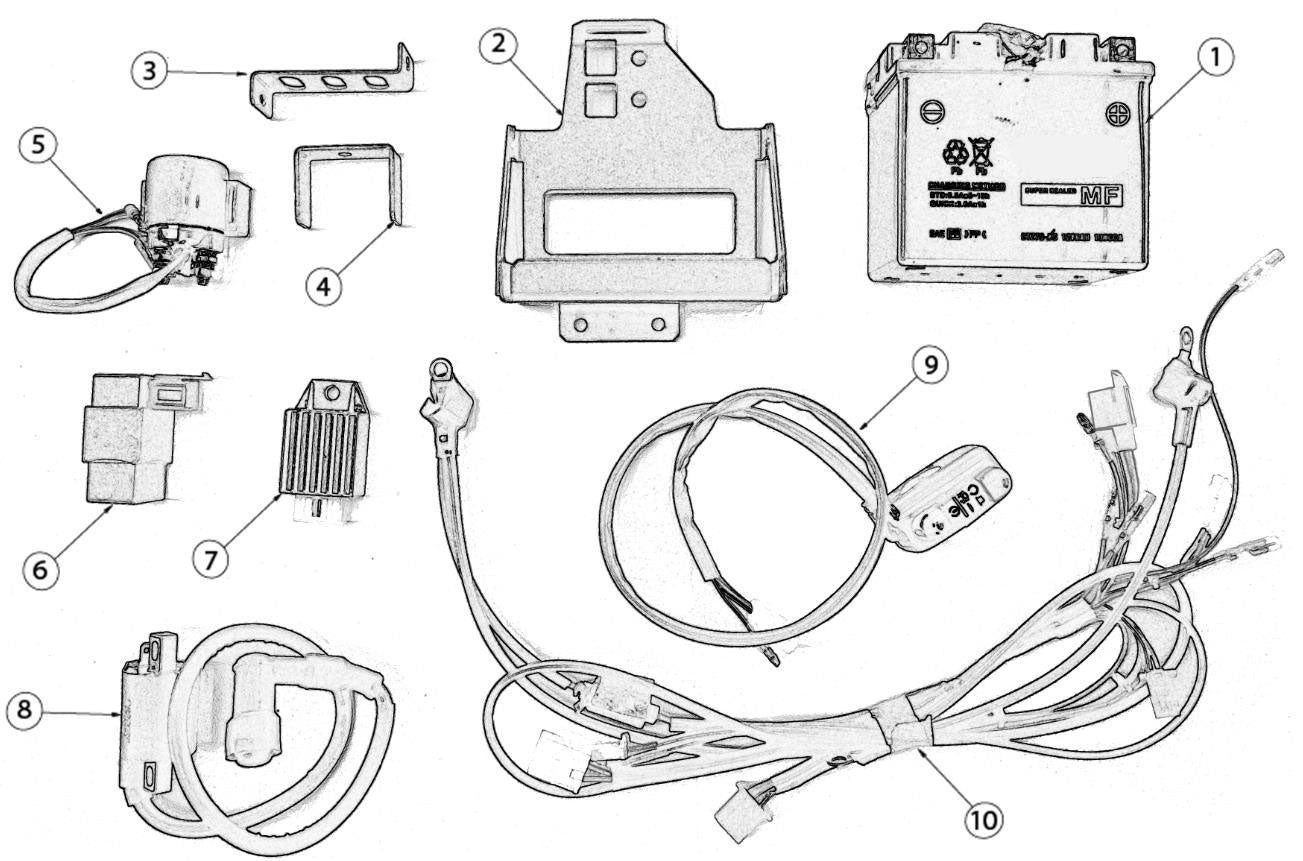 Battery 12 V 6 Ah