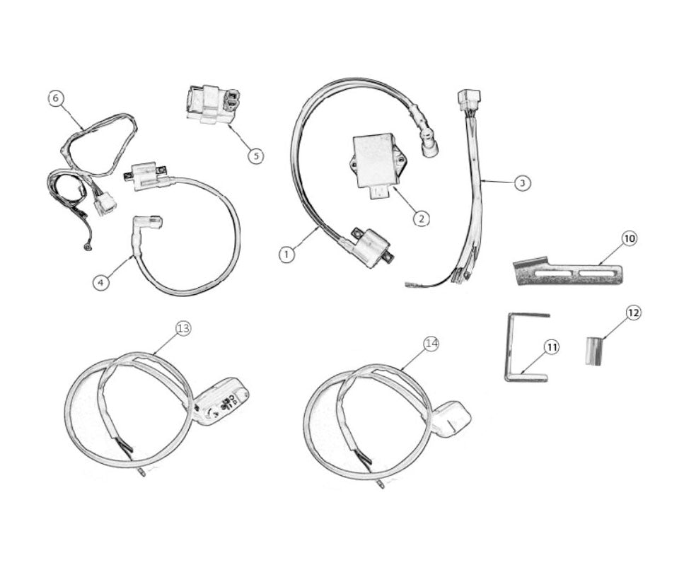 Ignition coil model 110 4S and 160 4S