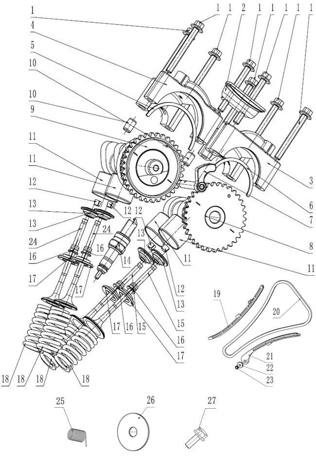 Gamp Shaft Comp
