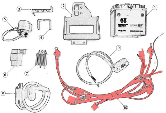 Wire harness - model 110 A