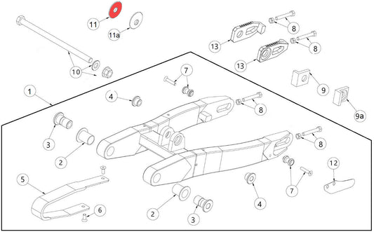 Pivot washer GP-2