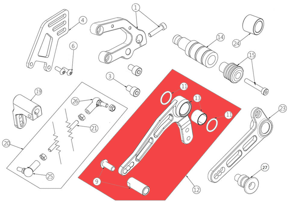 Shift lever assembly