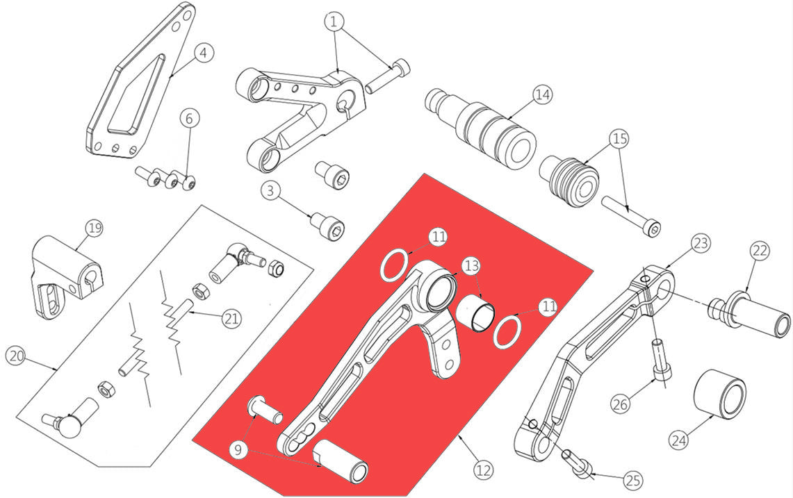 Shift lever assembly