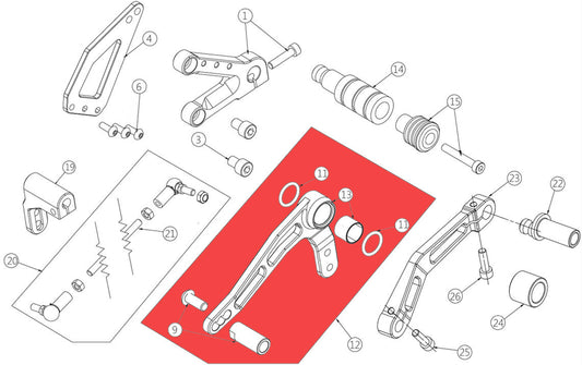 Shift lever assembly