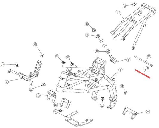 Screw TE M8x110 10.9