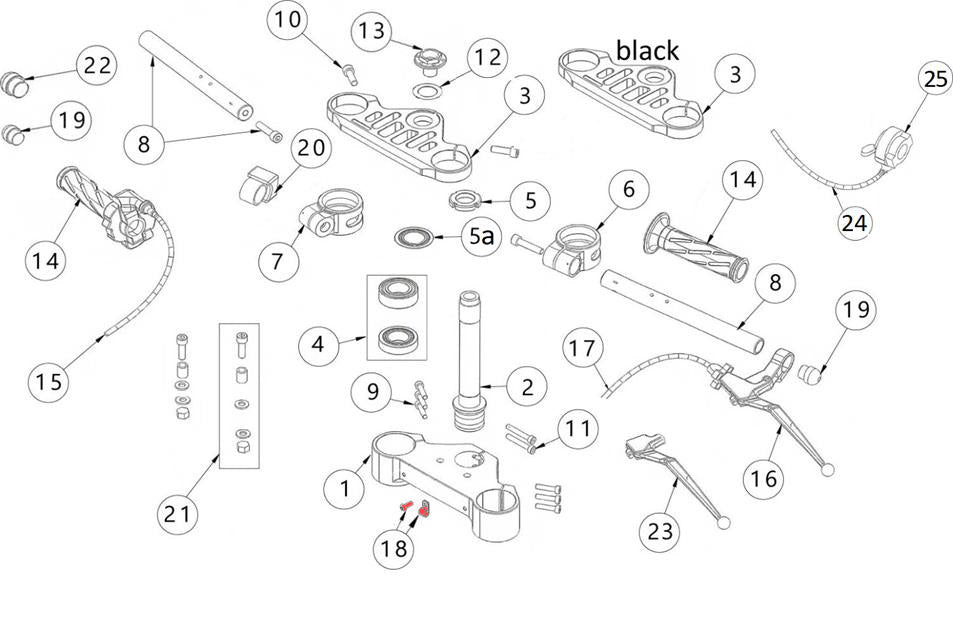 Wire fix with fixing screw