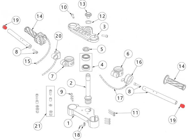 TEFLON HANDLEBAR BUMPER