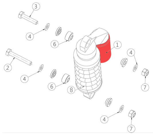 Shock absorber K160