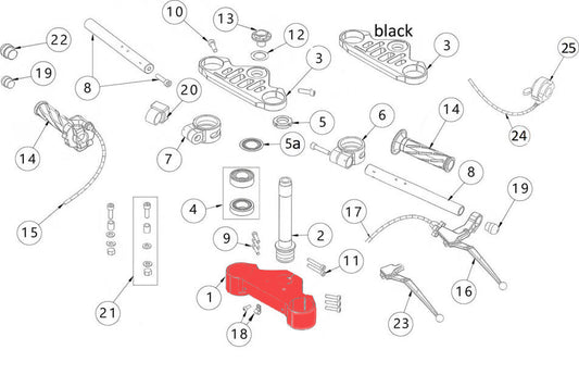 Fork Lower plate