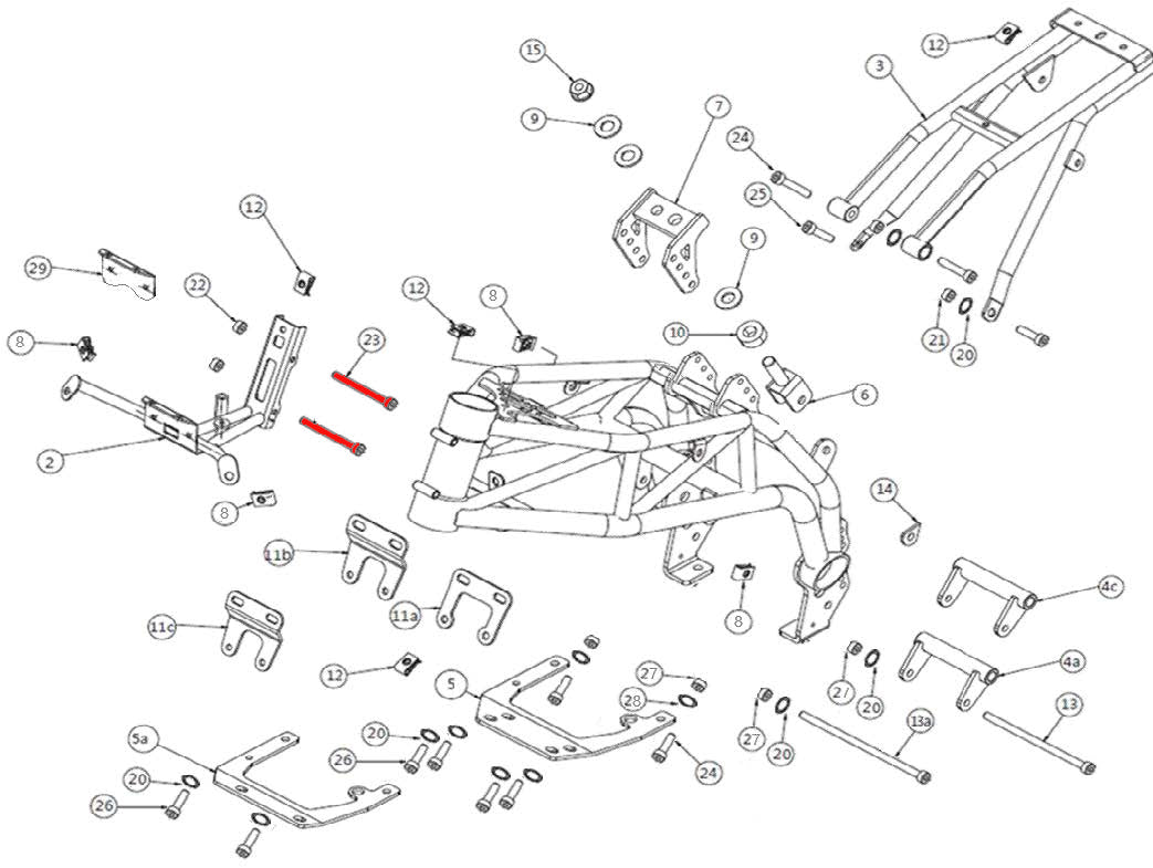 Screw TCEI M6x40