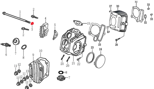 WASHER 6,5 x 1x 12 (ALUMINIUM)