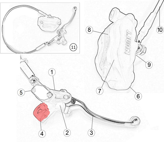 FRONT MC CLAMP KIT from 2022