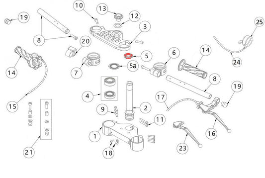 Ring nut, fixing - 110/160 EVO