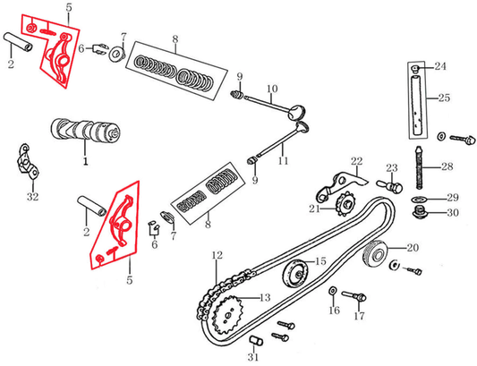 ASSEMBLY, VALVE ROCKER ARM