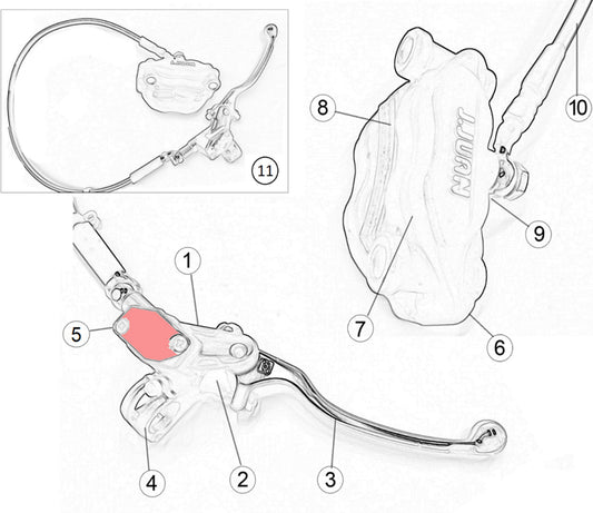 FRONT MC RESERV.CAP KIT from 2022