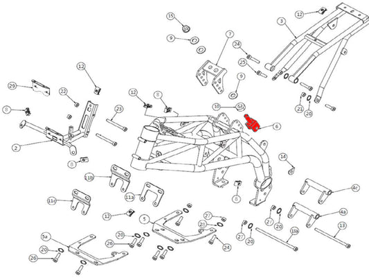 Shock absorber upper support