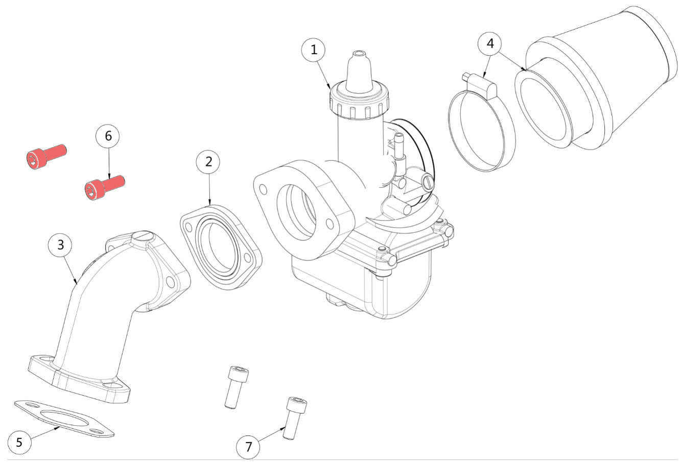 Screw TCEI M6x16