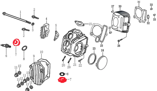 CAP ASSEMBLY TAPPET ADJUSTING