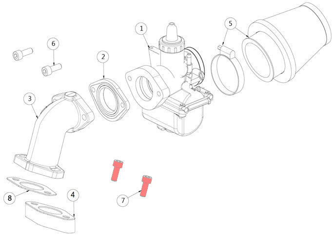 Screw TCEI M6x20