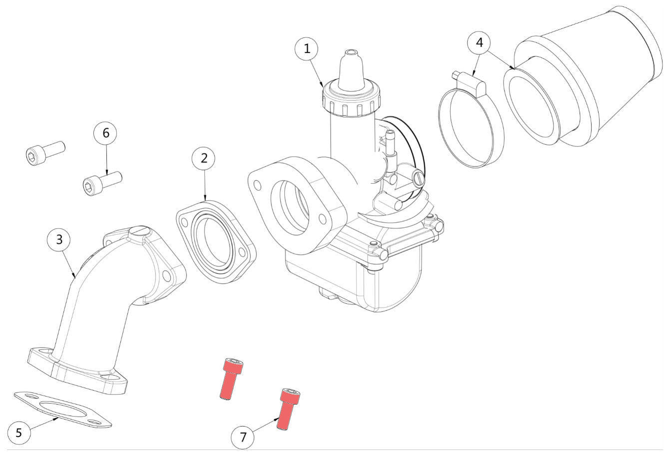 Screw TCEI M6x20