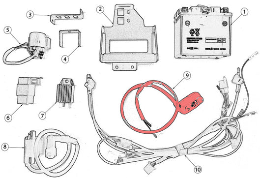 Start / Kill switch 110A