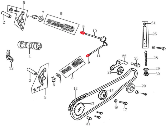 VALVE STEM SEAL ASSEMBLY