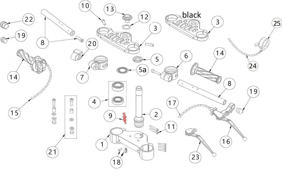 Screw TCEI M6x25