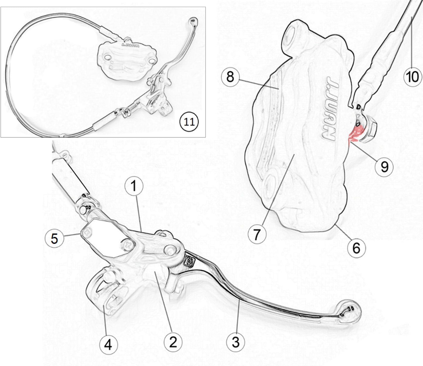 BLEEDER KIT - FRONT