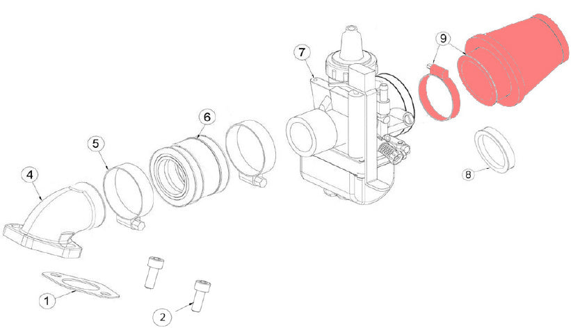 Mesh filter D.49