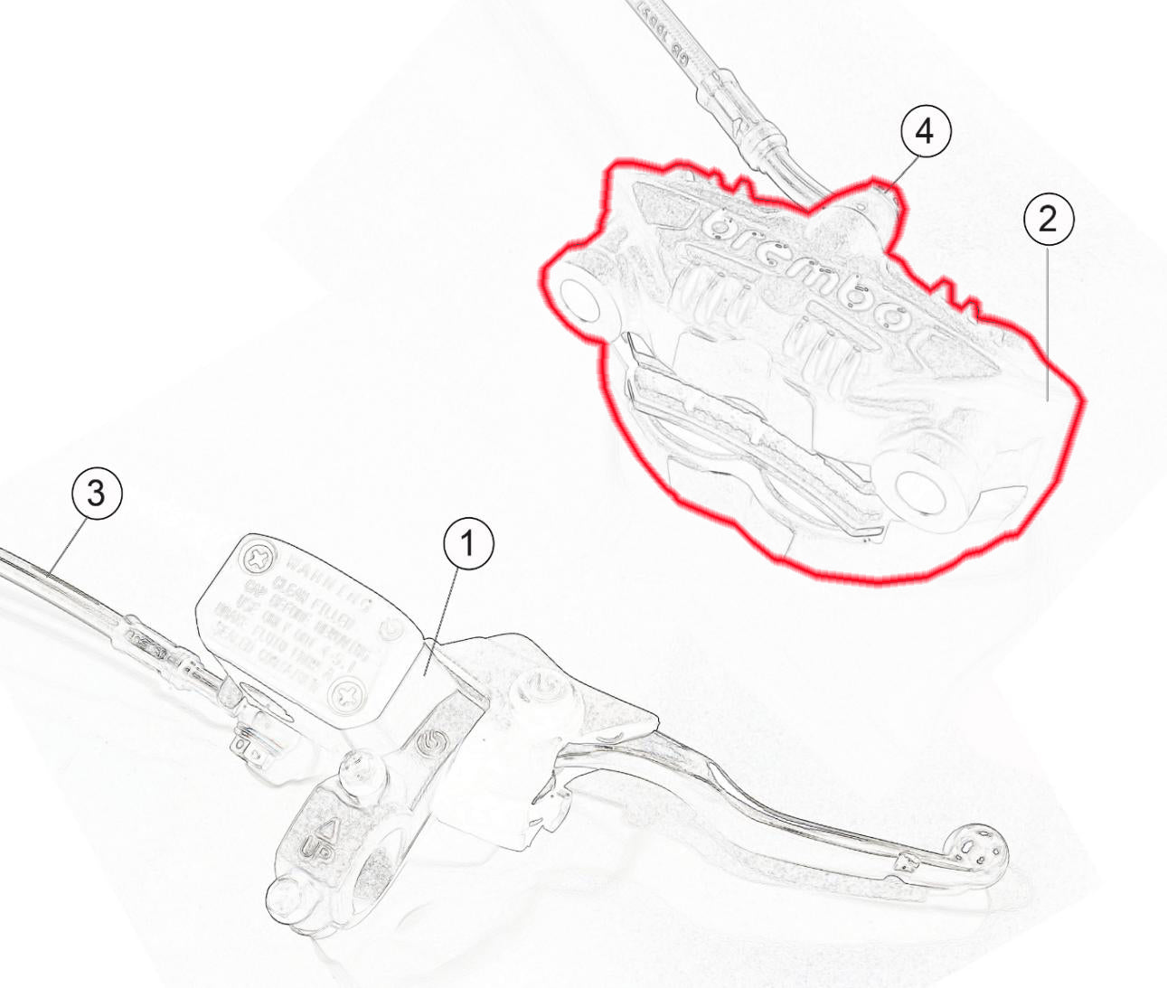 Brembo Front Brake Caliper