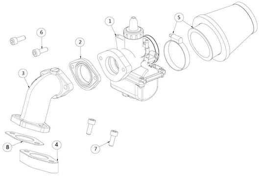 Inlet Spacer 110 Auto EVO