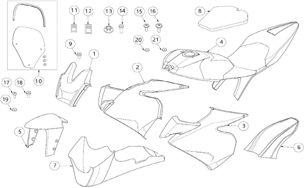 Complete Seat - EVO