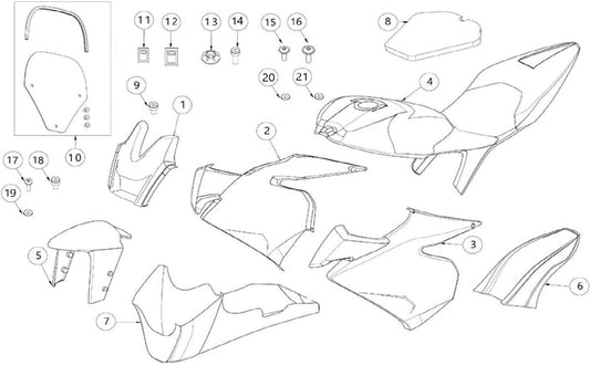 Complete Seat - EVO