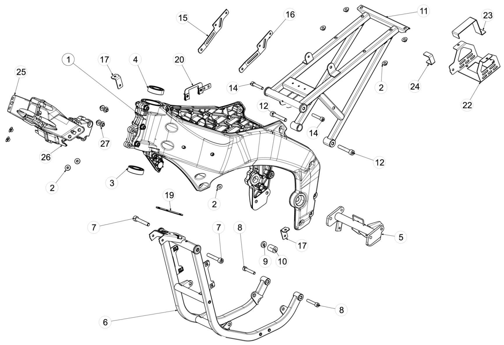 Aprilia RS250 Spare Parts – Ohvale USA