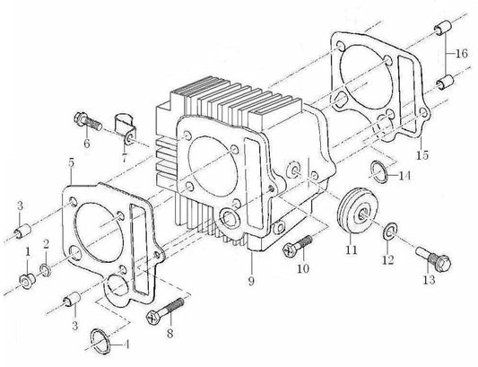 110A Cylinder Assembly