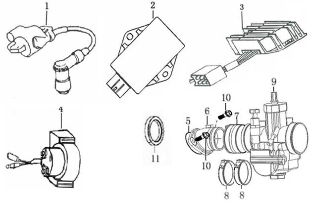 AIR FILTER ADAPTER SP-2