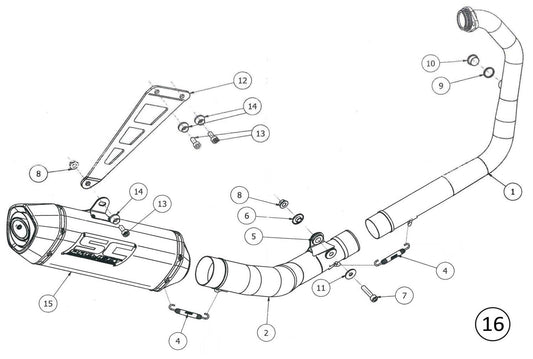 MUFFLER SP-2