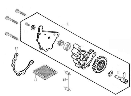160 4-Speed Oil Pump