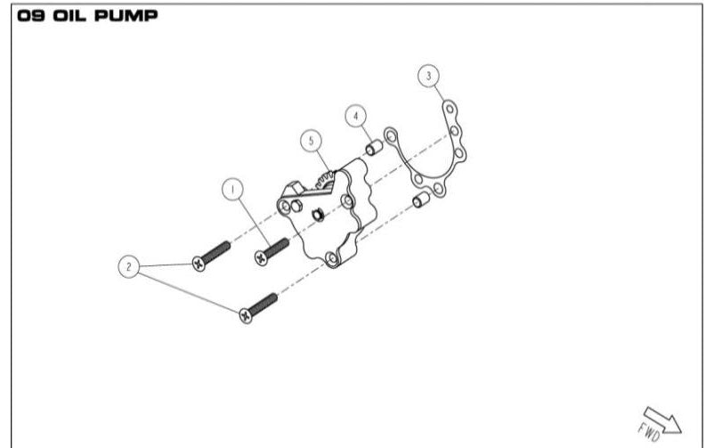 190 / 212 Oil Pump