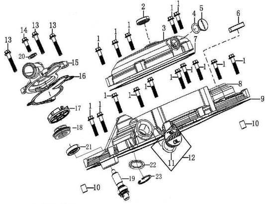 Shaft Water Pump Ass.