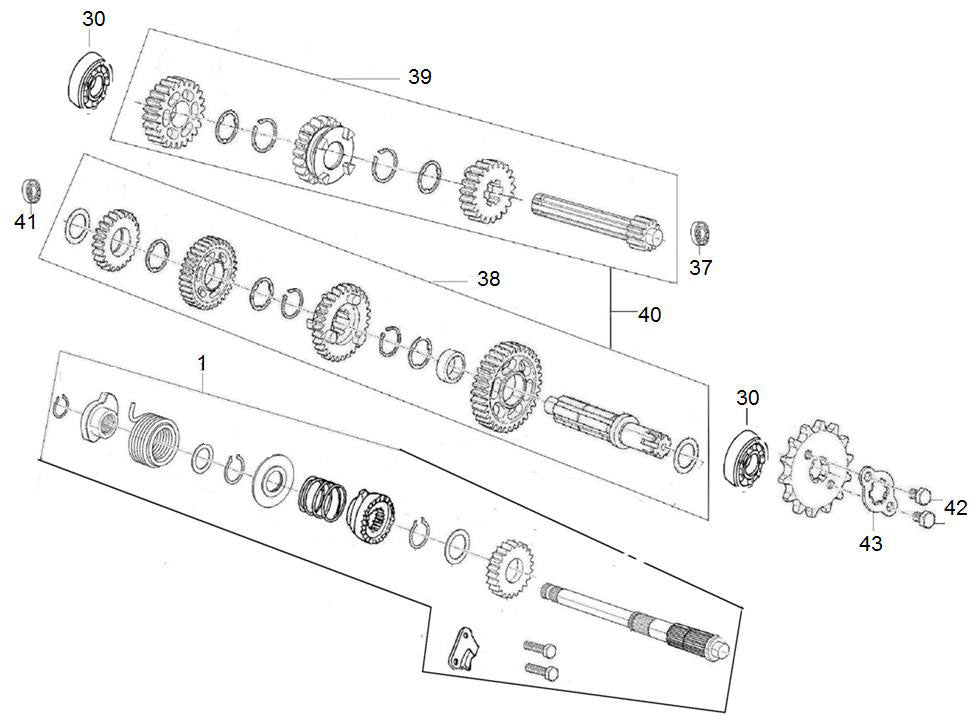 PLATE, PINION FIX