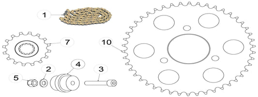 BEARING, ROLLER CHAIN TENSIONER